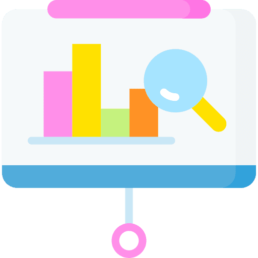 Presentation stats data analytics statistics icon Presentation stats data analytics statistics icon