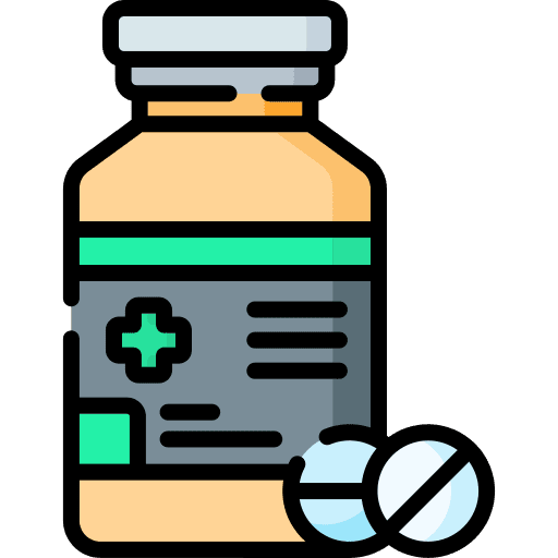 Medicine pills bottle pharmacy icon Medicine pills bottle pharmacy icon