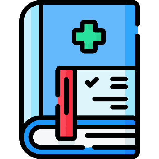 Book healthcare and medical book medicine book icon Book healthcare and medical book medicine book icon