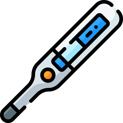 Thermometer medical fever healthcare and medical icon Thermometer medical fever healthcare and medical icon