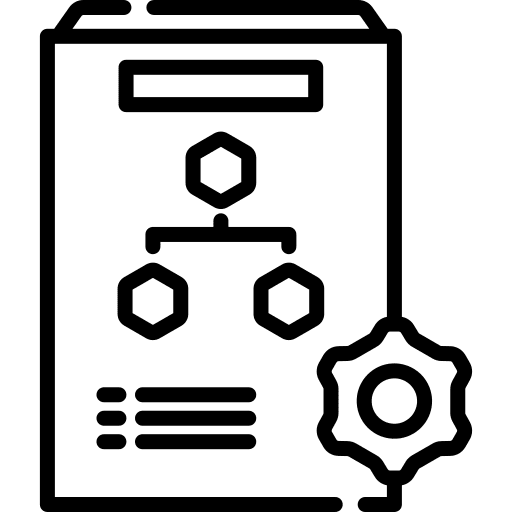 Implementation settings implementation configuration icon