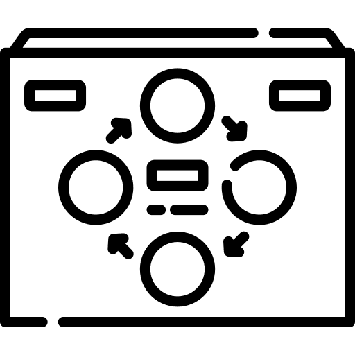 Project scheme file flow project scheme icon