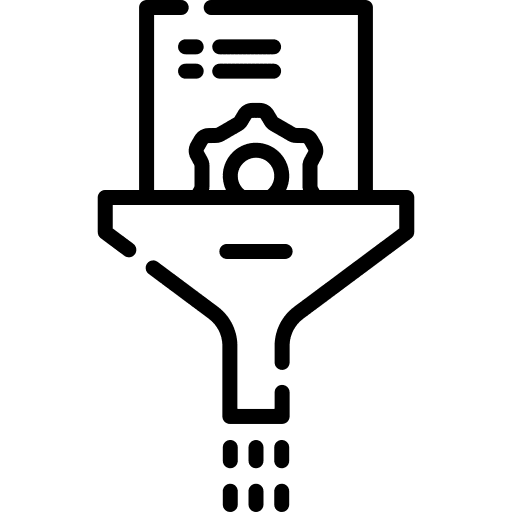 Filter gear data filter icon Filter gear data filter icon