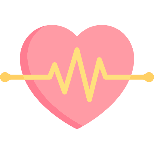 Pulse pulse vitality heart rate icon