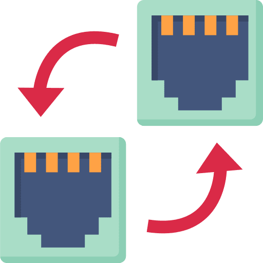 Data transfer storage exchange data exchange icon Data transfer storage exchange data exchange icon