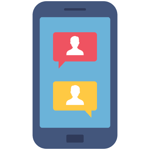 Mobile phone user mobile phone electronics icon Mobile phone user mobile phone electronics icon