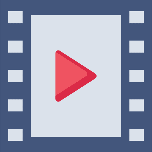 Play cinema clip video play icon Play cinema clip video play icon