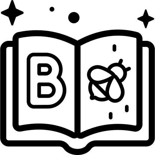 Book learn education alphabet icon