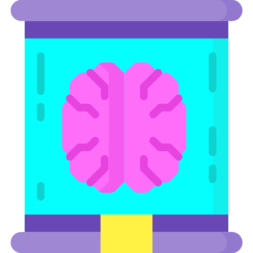 Brain health check checkup icon Brain health check checkup icon