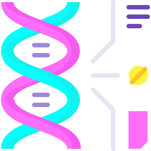 Dna healthcare and medical dna robotics icon Dna healthcare and medical dna robotics icon