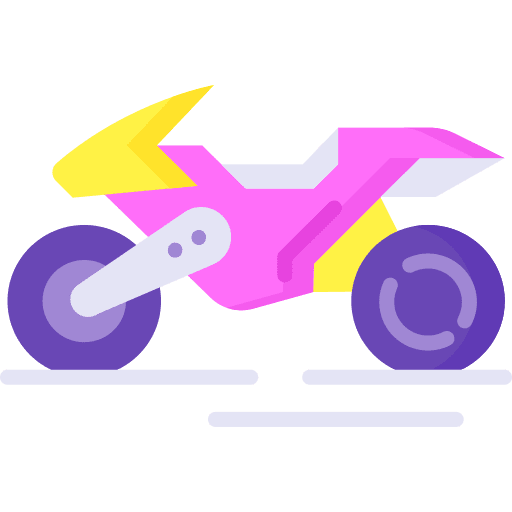 Motorbike transportation science fiction motorcycle icon Motorbike transportation science fiction motorcycle icon