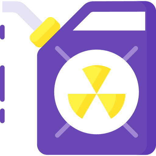 Nuclear gallon power fuel icon Nuclear gallon power fuel icon