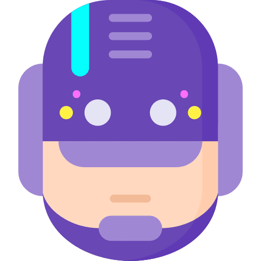 Security microphone robot marketing icon Security microphone robot marketing icon