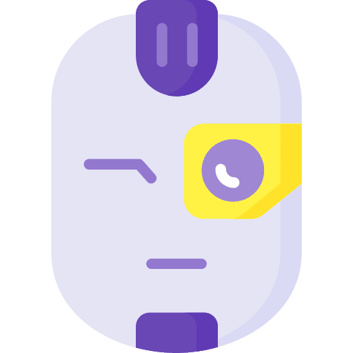 Robot android user robot icon Robot android user robot icon
