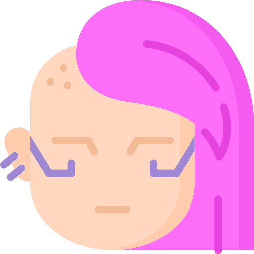 Woman futuristic science fiction user icon Woman futuristic science fiction user icon