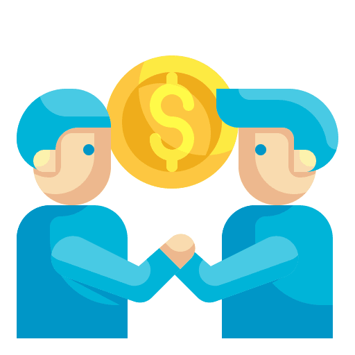 Partner corporate teamwork partnership icon Partner corporate teamwork partnership icon