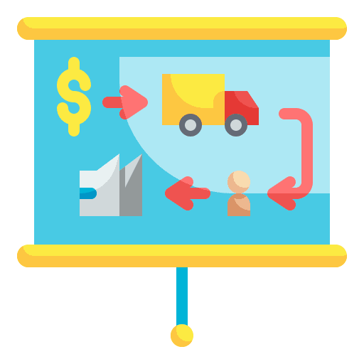 Presentation business and finance projector industry icon Presentation business and finance projector industry icon