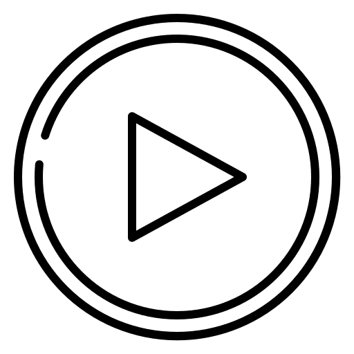 Play play button music player multimedia icon