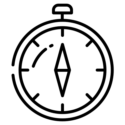 Compass search maps and location location icon