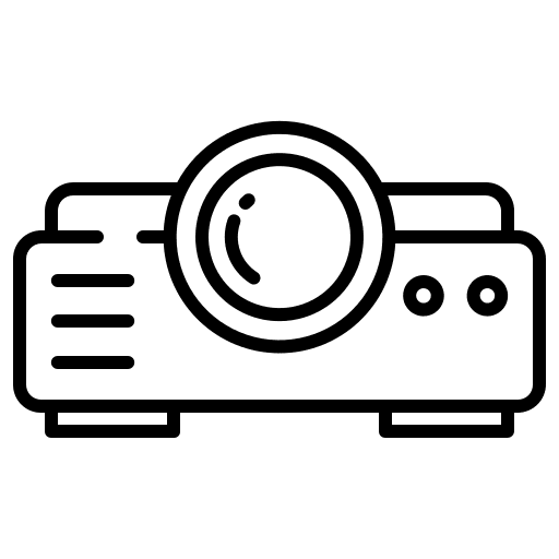 Projector presentation projector technology icon