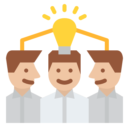 Brainstorming talk work brainstorming icon Brainstorming talk work brainstorming icon