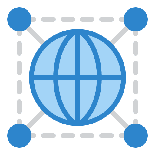 Global connection globe worldwide connection icon Global connection globe worldwide connection icon