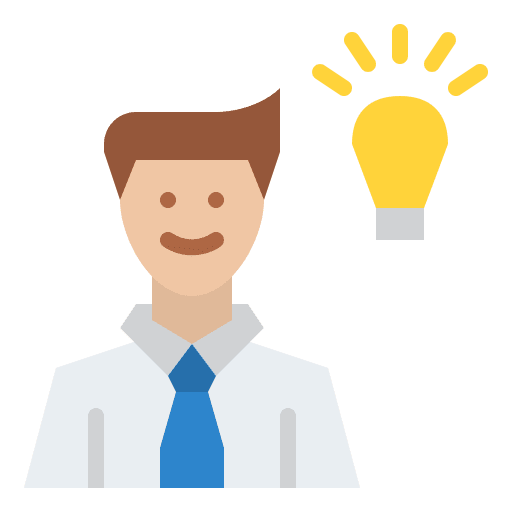 Ideas lightbulb ideas business intelligence icon Ideas lightbulb ideas business intelligence icon