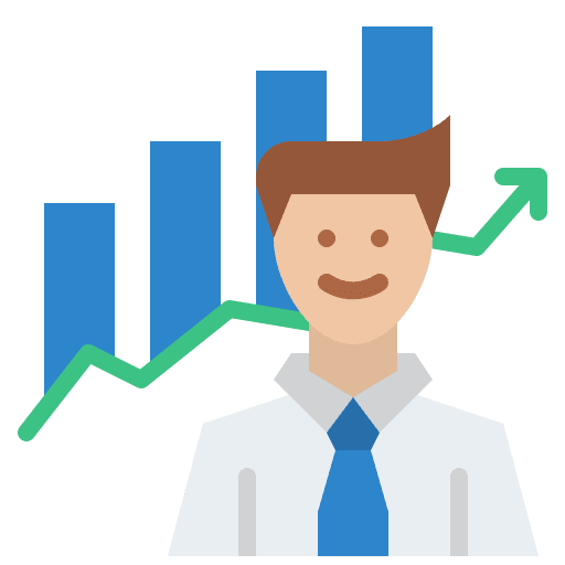Investor profits businessman investor icon Investor profits businessman investor icon