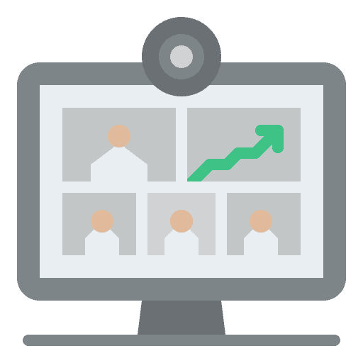 Online meeting meeting video conference online icon Online meeting meeting video conference online icon