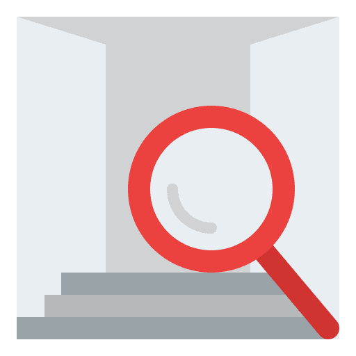 Opportunity door open searching solution icon Opportunity door open searching solution icon