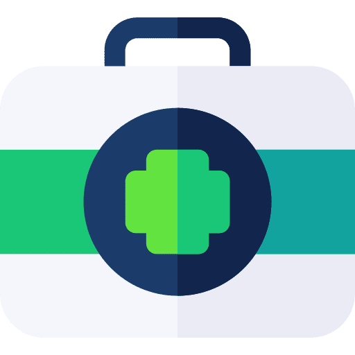 Emergency kit medical kit hospital doctor icon Emergency kit medical kit hospital doctor icon