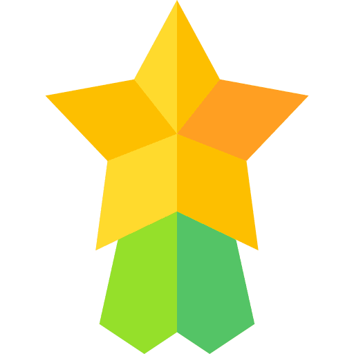 Badge sports and competition insignia award icon