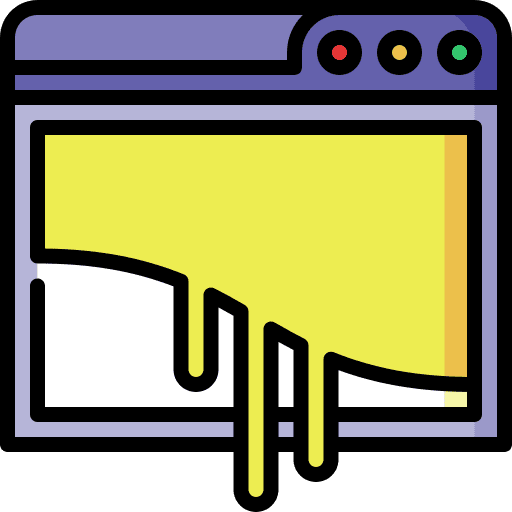 Paint seo and web browser web design icon Paint seo and web browser web design icon
