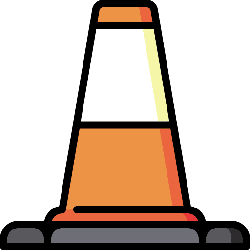 Traffic cone road traffic cone signaling icon Traffic cone road traffic cone signaling icon
