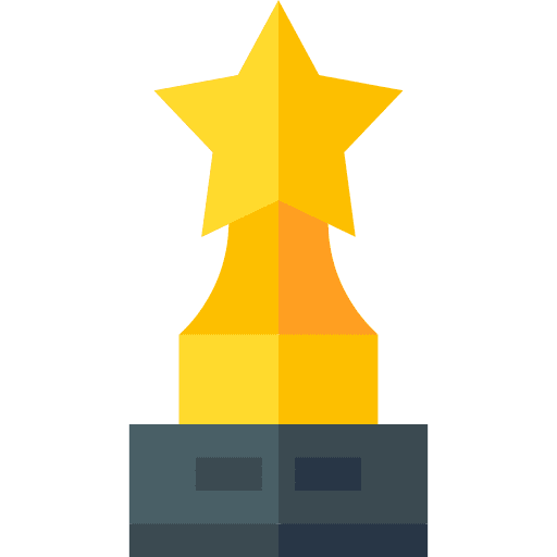 Trophy trophy sports and competition winner icon