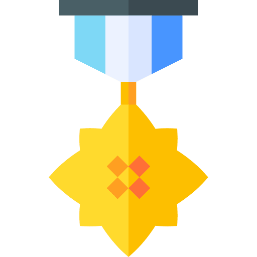 Medal award medal seo and web icon