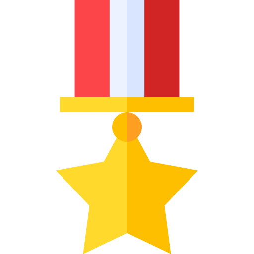 Medal certificate medal award icon