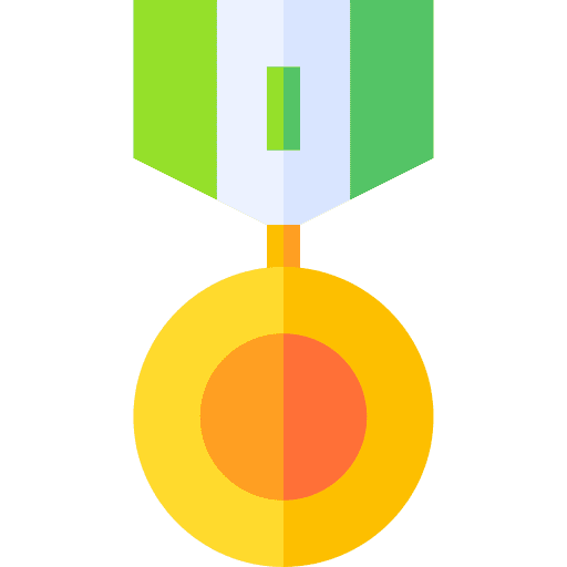 Medal winner seo and web sports and competition icon
