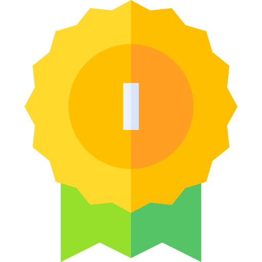Badge medal insignia rewards icon
