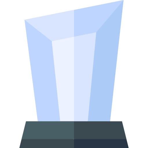 Trophy award champion trophy icon