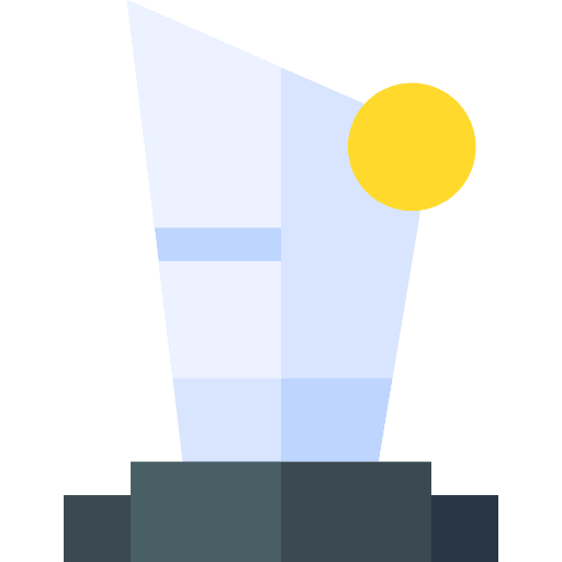 Trophy trophy cup ball icon