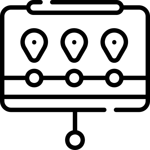 Presentation presentation timeline planning icon Presentation presentation timeline planning icon