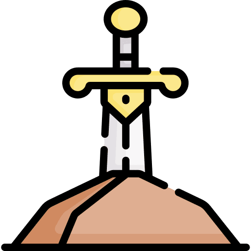 Knight england weapon stone icon
