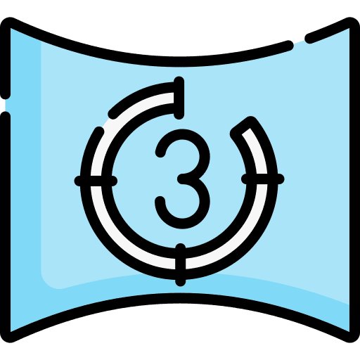 Countdown count shapes numbers icon Countdown count shapes numbers icon
