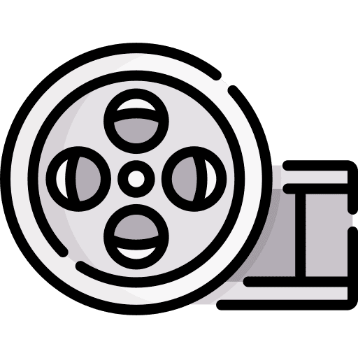 Film reel photographic film movie film reel icon Film reel photographic film movie film reel icon