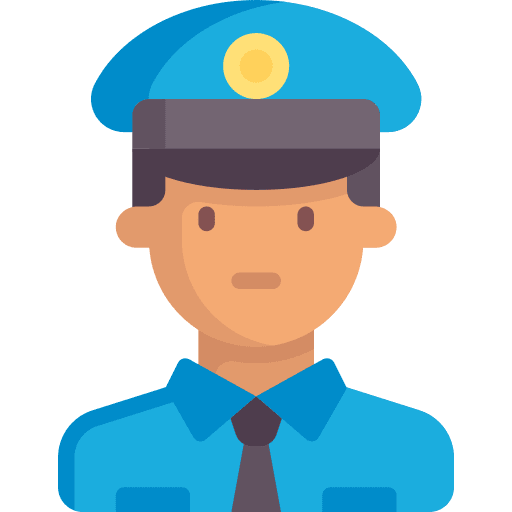 Policeman policeman police professions and jobs icon