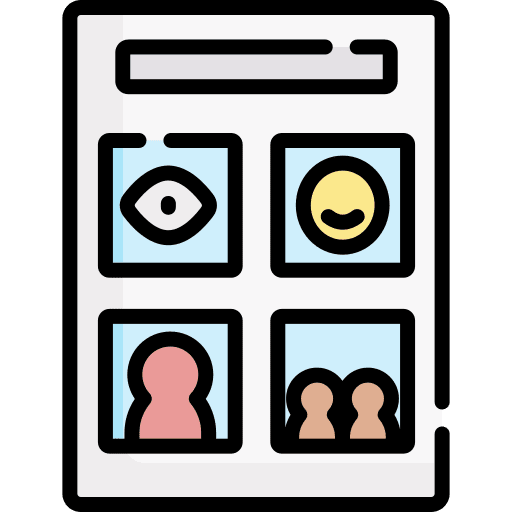 Storyboard miscellaneous panel files and folders icon Storyboard miscellaneous panel files and folders icon