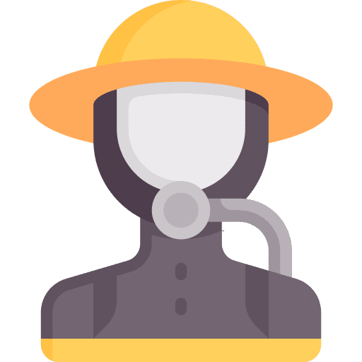 Firefighter occupation protection hat icon Firefighter occupation protection hat icon
