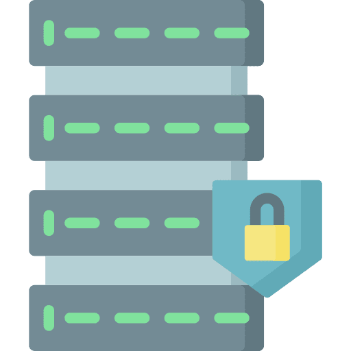 Database security security database security server icon