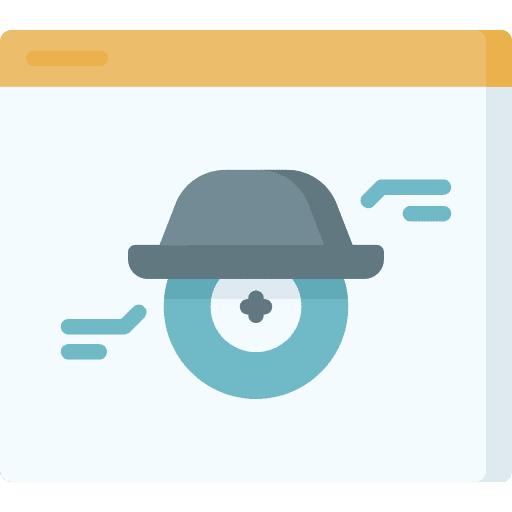 Spyware safety safe internet security icon Spyware safety safe internet security icon